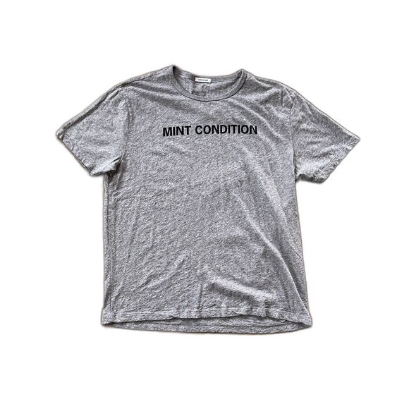 HIRO CLARK Gray Mint Condition T Shirt Tee Top  Mens Size Medium - Picture 3 of 8